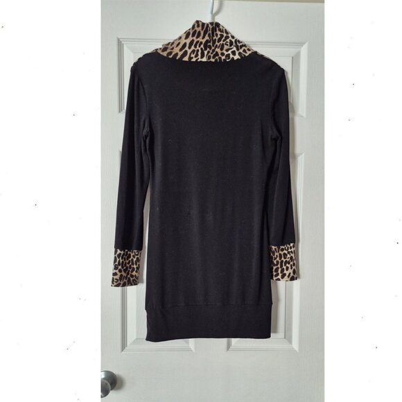 Joseph Ribkoff Leopard Sweater Dress - Picture 2 of 6